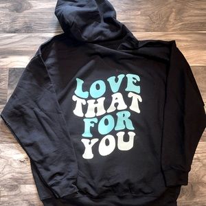 Custom Trendy Hoodie made by myself!!